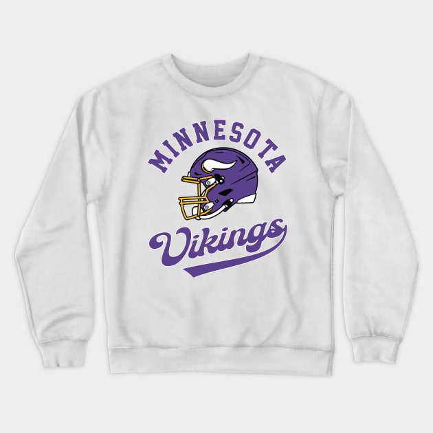 Minnesota Vikings Crewneck Sweatshirt by Cemploex_Art